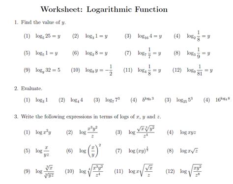 Logarithms are fun | Create WebQuest