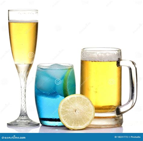 Club drinks stock photo. Image of background, design - 18231772