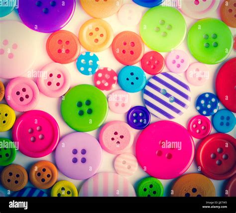 Background of color buttons Stock Photo - Alamy