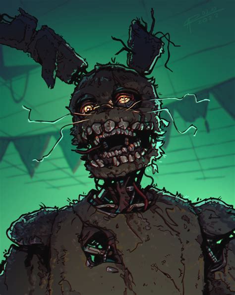 ArtStation - Springtrap (FanArt Five Nights at Freddy's)