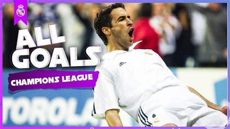 All of Raúl González’s goals for Real Madrid in the Champions League! - YouTube