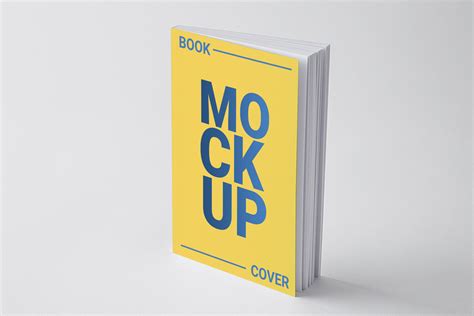 Softcover Book Cover Mockup - Mockup World