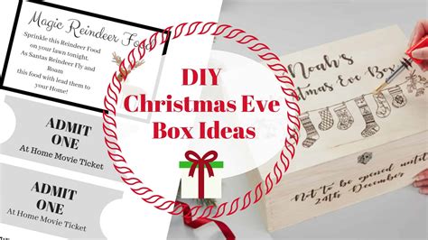 DIY Christmas Eve Box Ideas - diy Thought