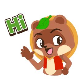 Hi Stickers - Free animals Stickers