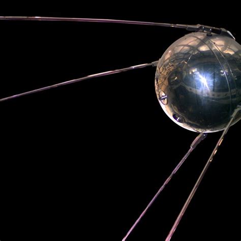 A replica of Sputnik 1 at the US National Air and Space Museum. Sputnik... | Download Scientific ...