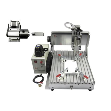 CNC router 3040 cutting milling machine with rotary axis cnc parts 4axis USB parallel port-in ...