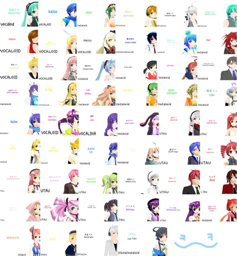 Vocaloids + UTAUs by jangsoyoung on DeviantArt