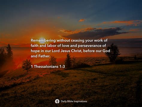 1 Thessalonians 1:3 | Daily Bible Inspirations