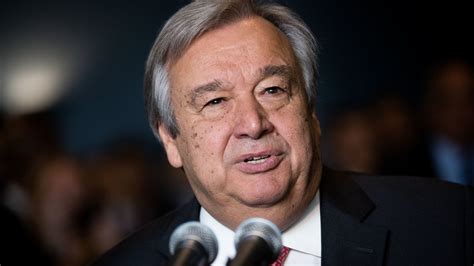 Antonio Guterres, New U.N. Leader Sets Goals