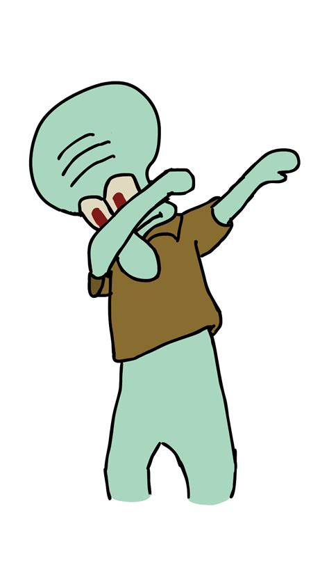 Squidward Dab wallpaper Colourful Wallpaper Iphone, Funny Iphone Wallpaper, Cute Cartoon ...