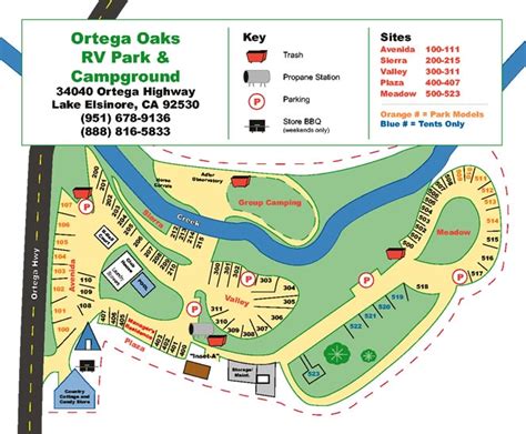 Ortega Oaks RV Park and Campground, Lake Elsinore, CA - GPS, Campsites, Rates, Photos, Reviews ...