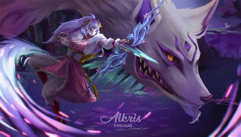 ArtStation - Fanart Spirit Blossom Kindred