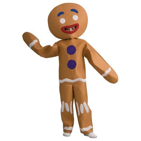 Shrek Gingy Deluxe Child Costume - Walmart.com - Walmart.com