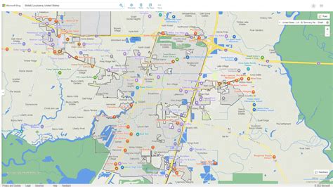 Slidell Louisiana Map - United States