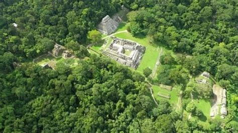 Palenque Pyramids Drone Clip Archaeologi... | Stock Video | Pond5 | Palenque, Motion graphics ...