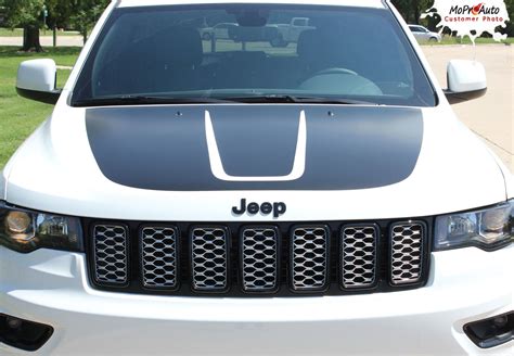 Jeep Grand Cherokee Hood Decals