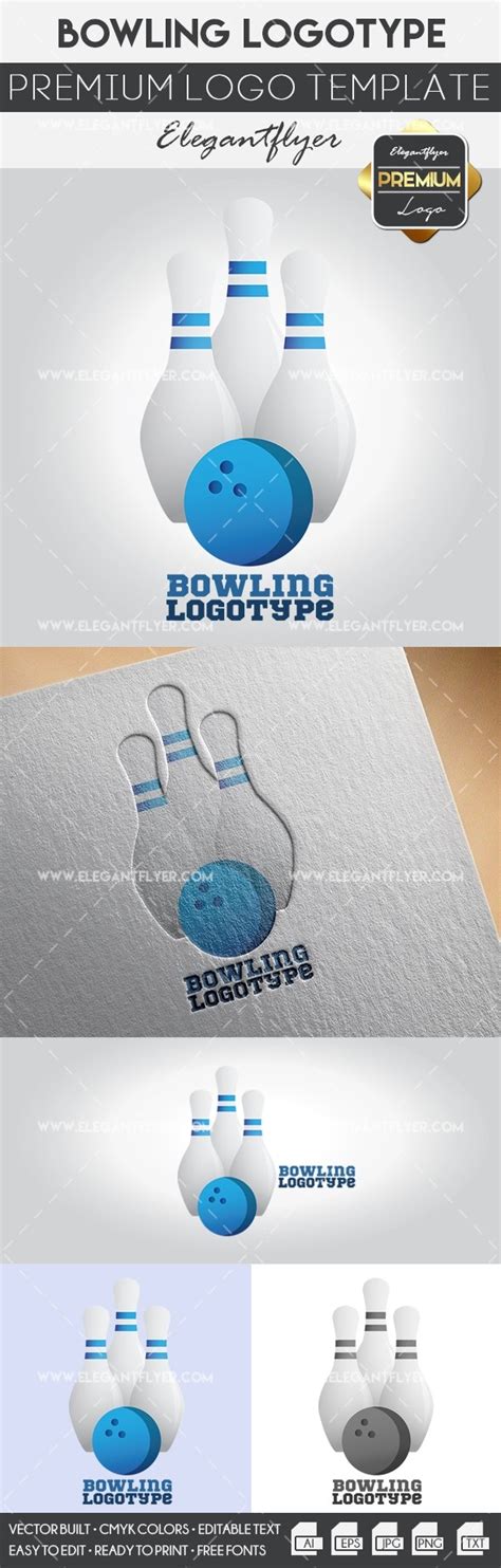 Bowling - Premium Logo Template - 10019177 | by ElegantFlyer