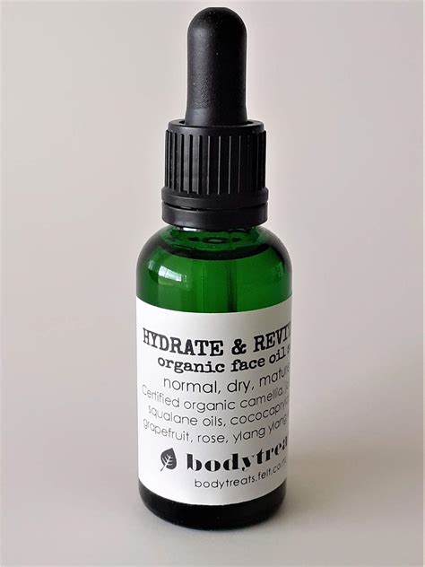 Organic Face Oil SERUM - Hydrate & Revitalise | Felt