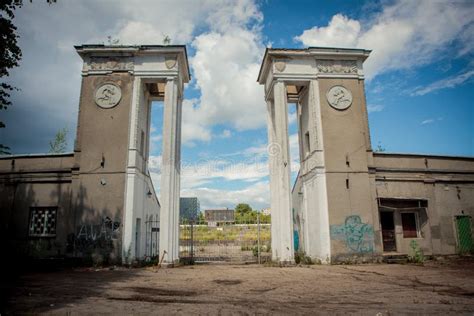 Gate of Zalgiris Stadium in Vilnius, Lithuania Editorial Stock Image ...