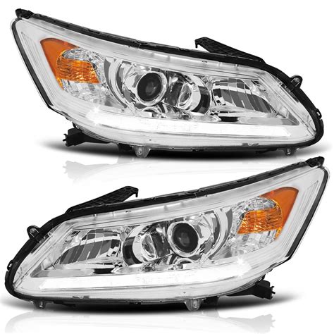 LED DRL Headlight Assembly fit for 2013-2015 2013 2014 2015 13 14 15 ...