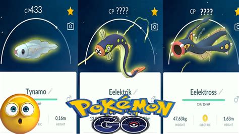 Tynamo evolution into Eelektrik and Eelektross in Pokemon GO !!! Trainer Ari - YouTube