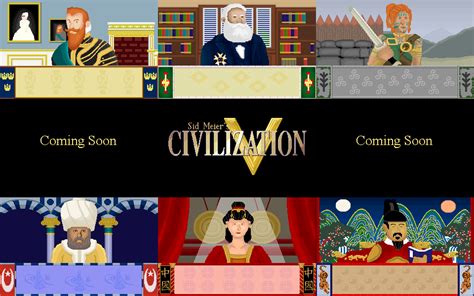 Civilization 5 Leaders DEMAKE by MMFan2004 on Newgrounds