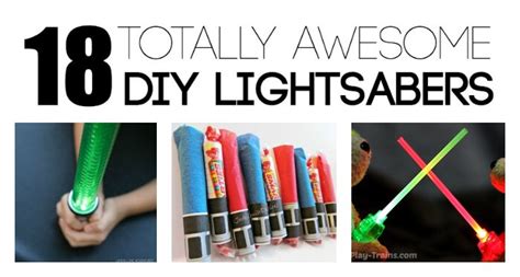 18 Totally Awesome DIY Lightsabers