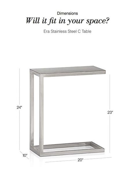 side table measurements | Table measurements, Side table, Living room table