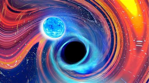 Rare black hole and neutron star collisions sighted twice in 10 days - BBC News