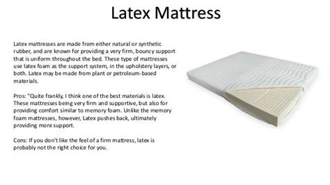 Types of Mattresses: 10 mattresses explained