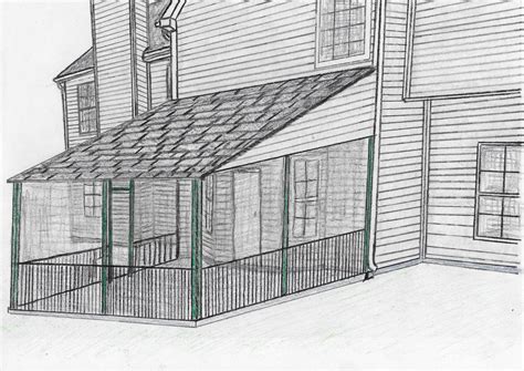 How To Draw A Porch - Drawing.rjuuc.edu.np