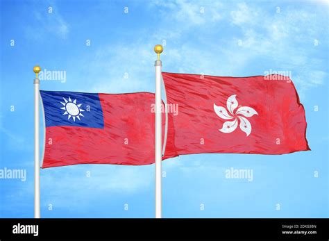 Hong kong taiwan flag hi-res stock photography and images - Alamy