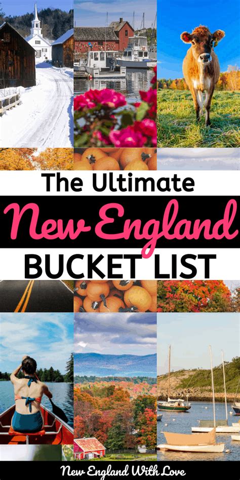 101 Things to Do in New England: The Ultimate New England Bucket List | New England With Love