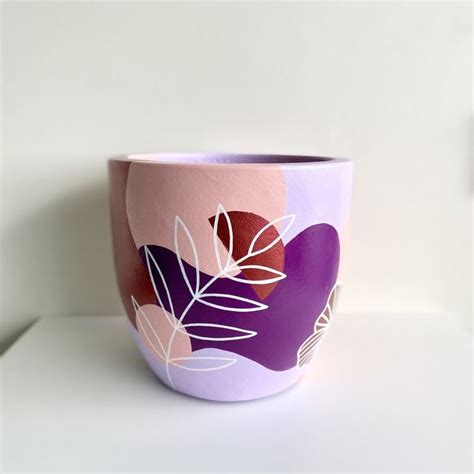 Shop for Beautiful Hand Painted Pots — The Artful Grimmer | Painted ...