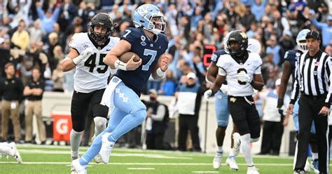 Sam Howell, UNC topple previously undefeated Wake Forest - Sports ...