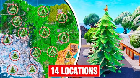 Fortnite Christmas Tree Locations | Christmas Crafts 2020