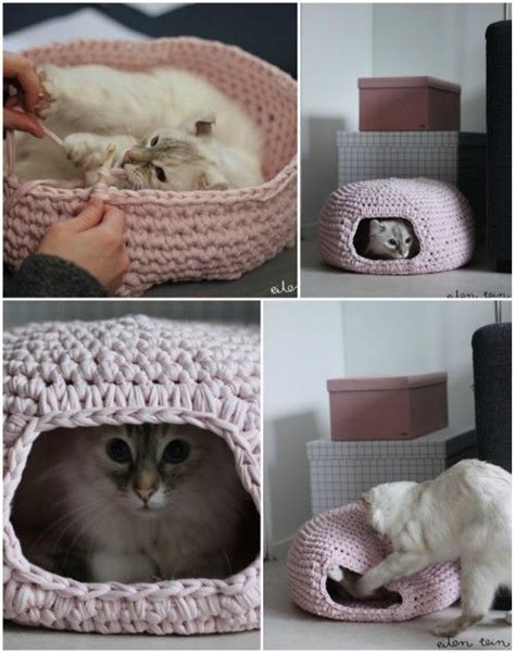 20 Purrfect DIY Projects for Cat Owners | Cat diy, Cat bed, Cats diy ...