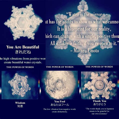 Dr Masaru Emoto Water Crystals - Kizziwalob