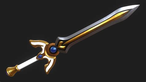 Legendary Sword [The Rising of the Shield Hero] - Download Free 3D model by G.Salmon (@G_Salmon ...