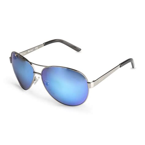 Guess Men's Sunglasses Aviator Pilot Tear Drop Blue UV3 Metal Frame #fashion #clothing #shoes # ...