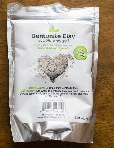 Bentonite Clay Face Mask - Thrift and Spice