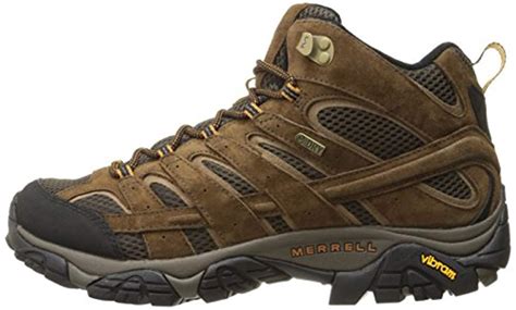 Merrell Leather Moab 2 Mid Waterproof Hiking Boot, Earth, 13 M Us for ...