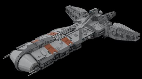 LEGO MOC UCS Pelta-Class Strike Frigate by Chricki | Rebrickable - Build with LEGO