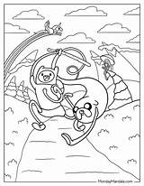24 Adventure Time Coloring Pages Free PDF Printables sketch template