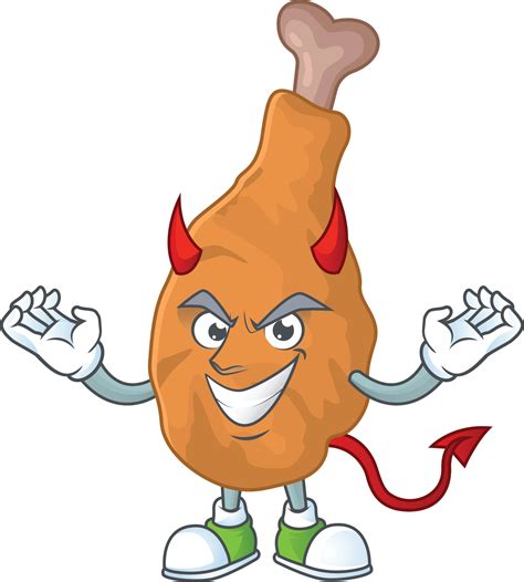 Fried chicken Cartoon character 20914668 Vector Art at Vecteezy