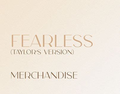 Taylor Swift Fearless (Taylor's Version) Merchandise | Taylor swift ...