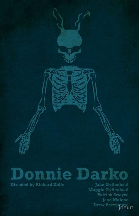 Donnie Darko Poster by jnewt | Donnie darko, Donnie darko posters, Movie posters minimalist