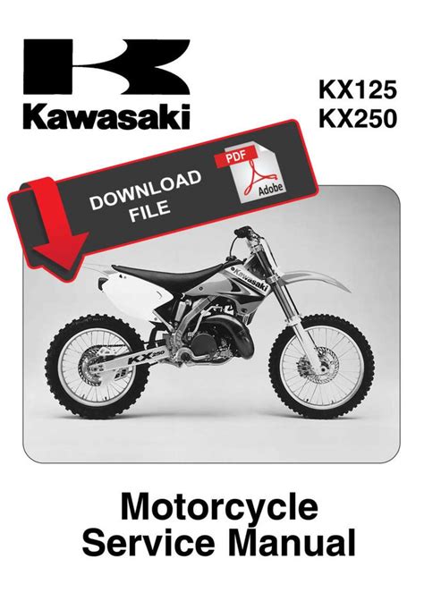 Kawasaki 2003 KX125 Service Manual PDF Download - Kawasaki Manual PDF ...