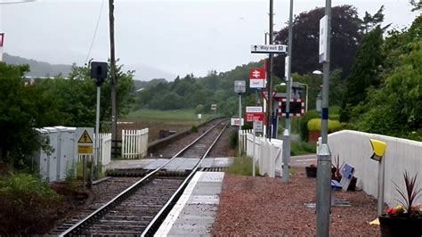 Corpach Railway Station, Mallaig Line, Scotland - YouTube