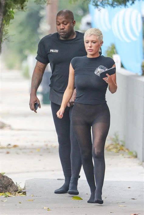 Kanye West and 'wife' Bianca Censori show off their PDA | Trendy short hair styles, Short hair ...